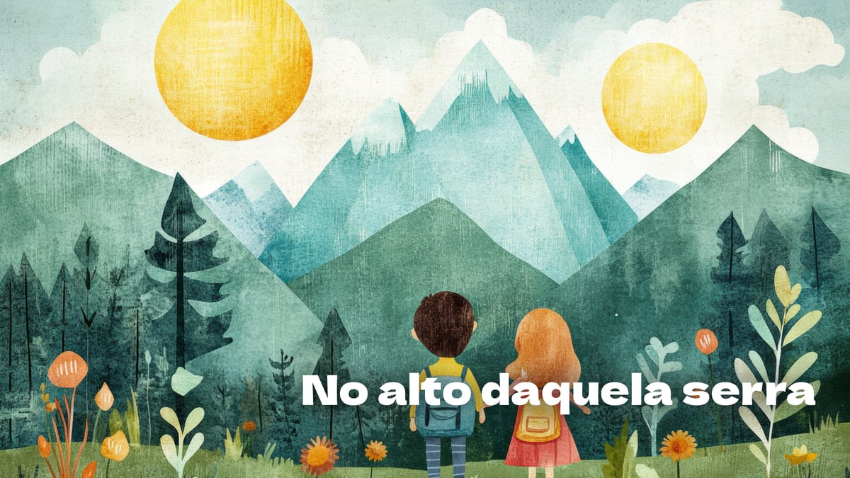 No alto daquela serra, cantiga de roda