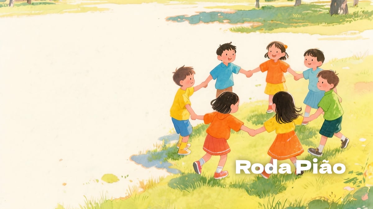 Roda Pião, cantiga de roda