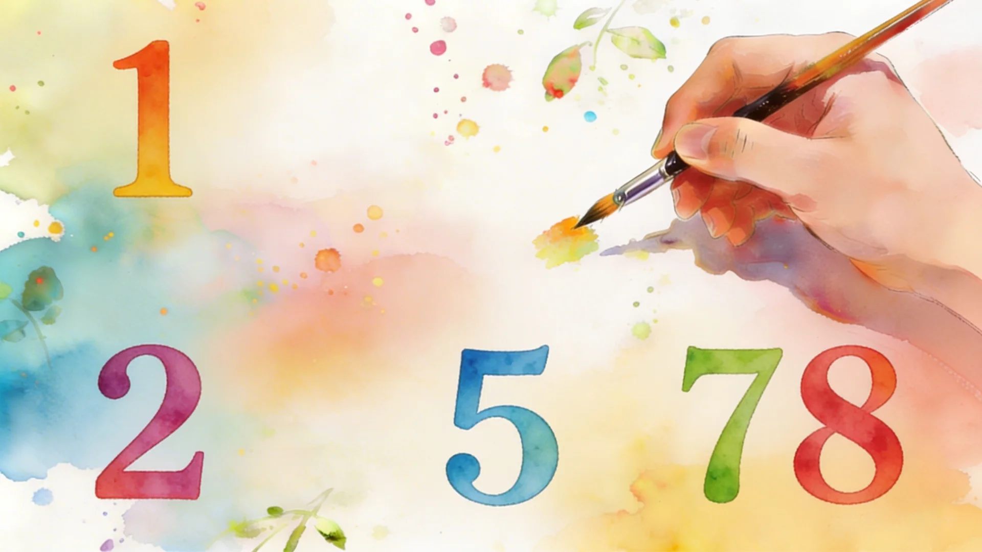 Desenhos para colorir por números. Imprimir grátis