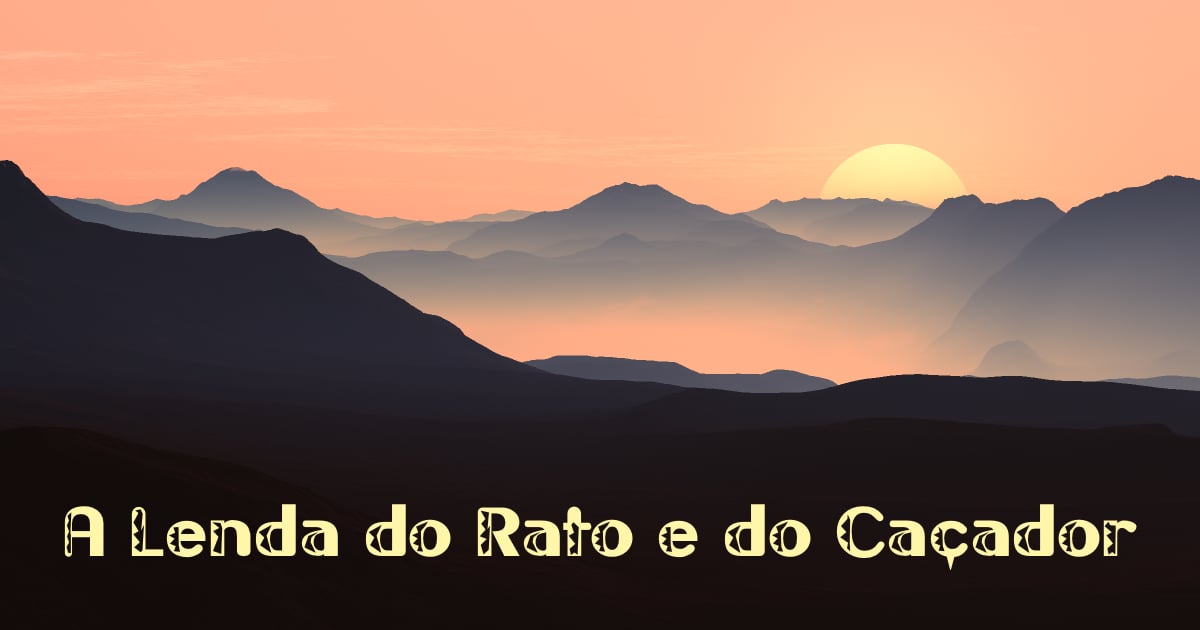 A Lenda do Rato e do Caçador, conto tradicional de Moçambique