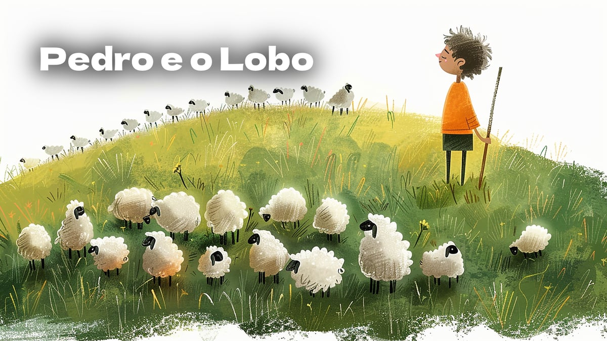 O Pedro e o Lobo, história infantil