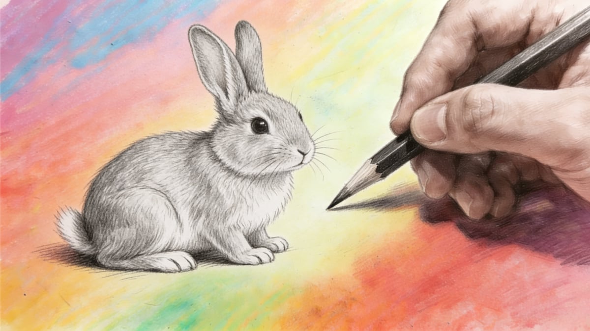 Aprende a desenhar coelhos