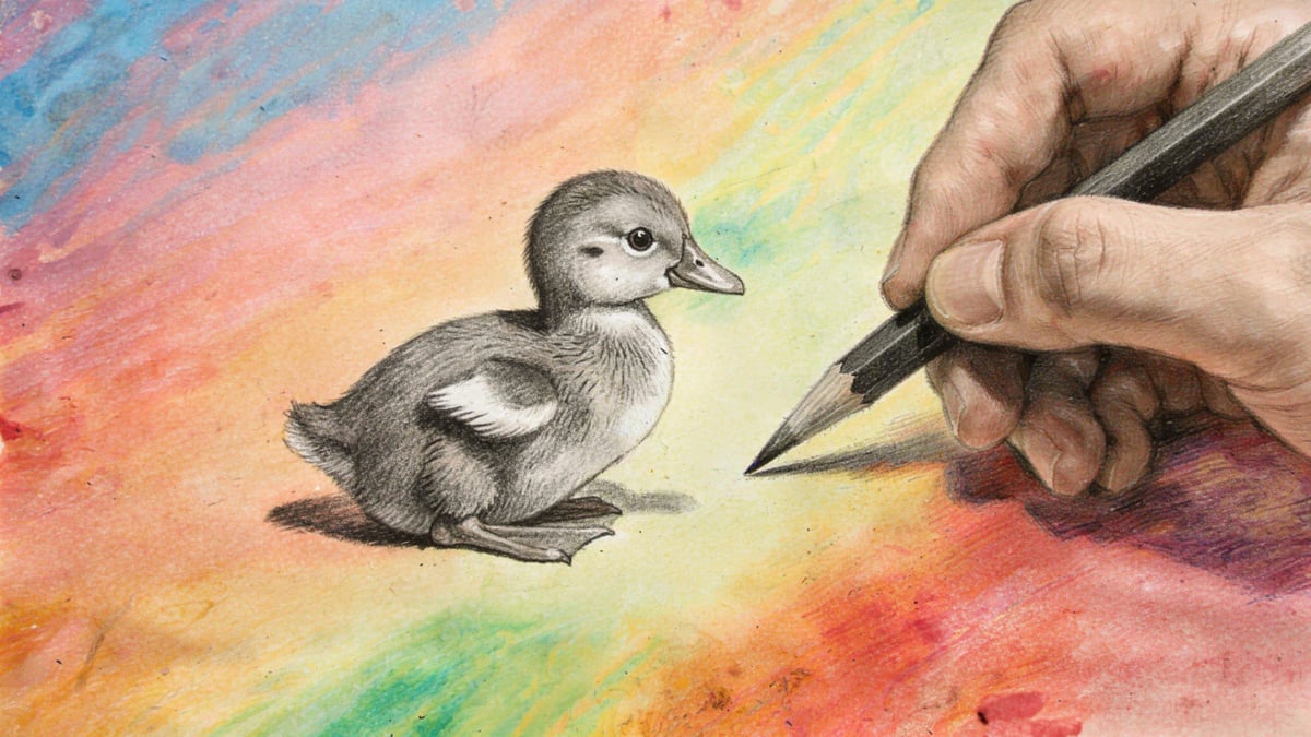 Aprende a desenhar patos