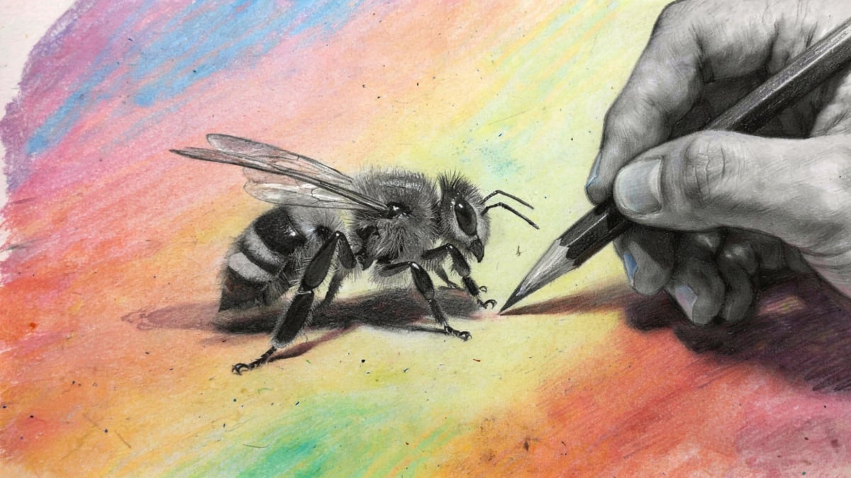 Aprende a desenhar abelhas