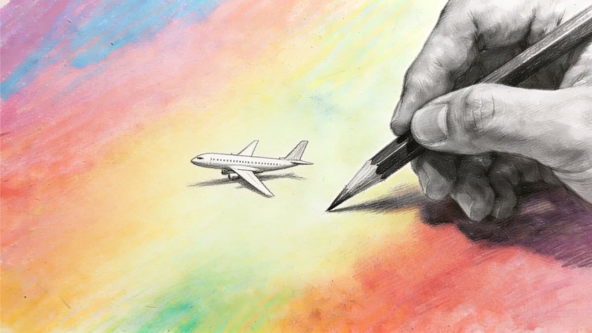 Aprende a desenhar aviões