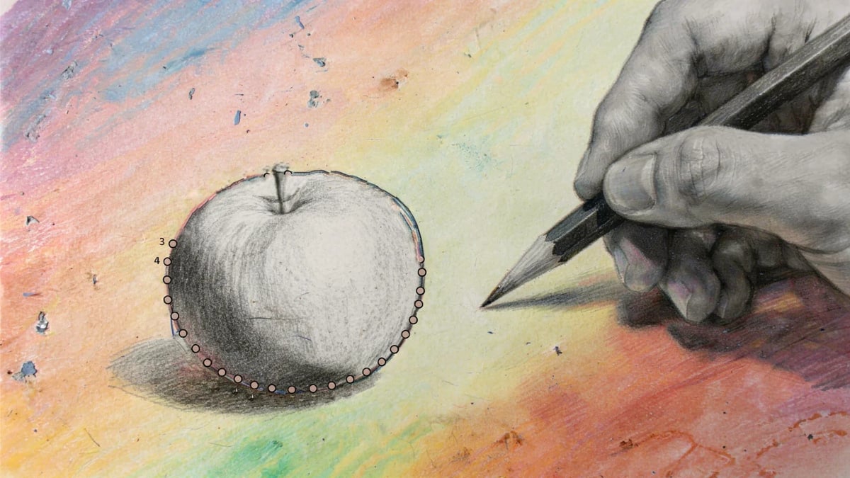 Aprende a desenhar por pontos ou por números