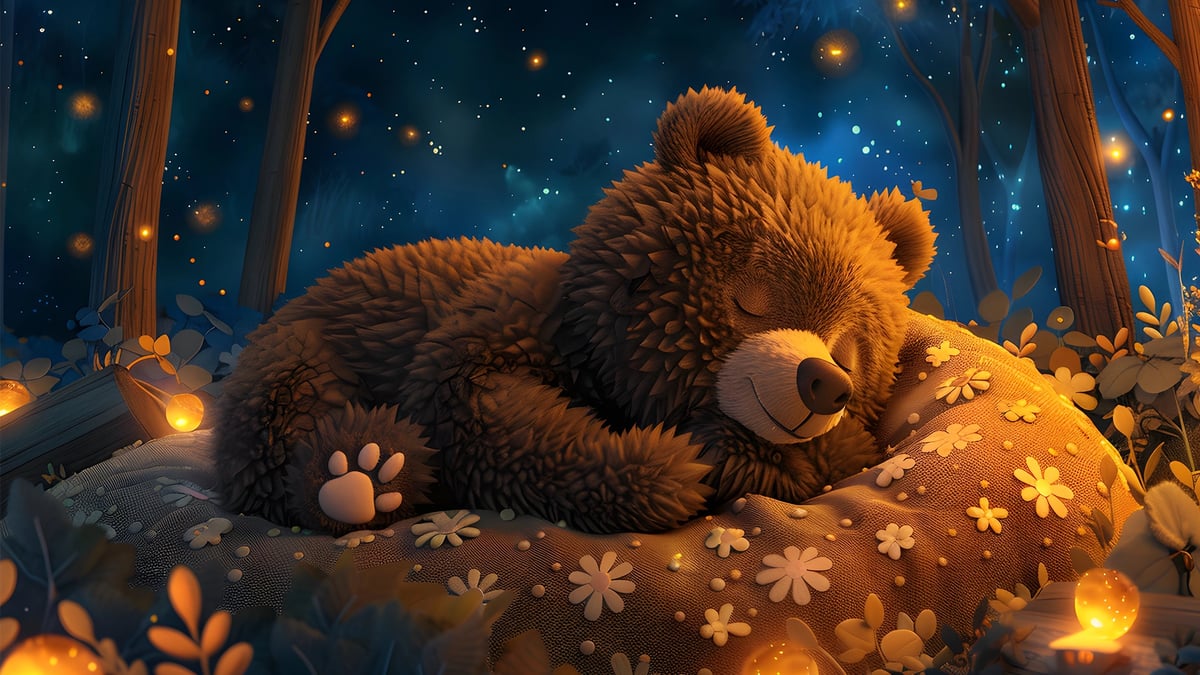 Bernardo, o urso dorminhoco (história infantil)