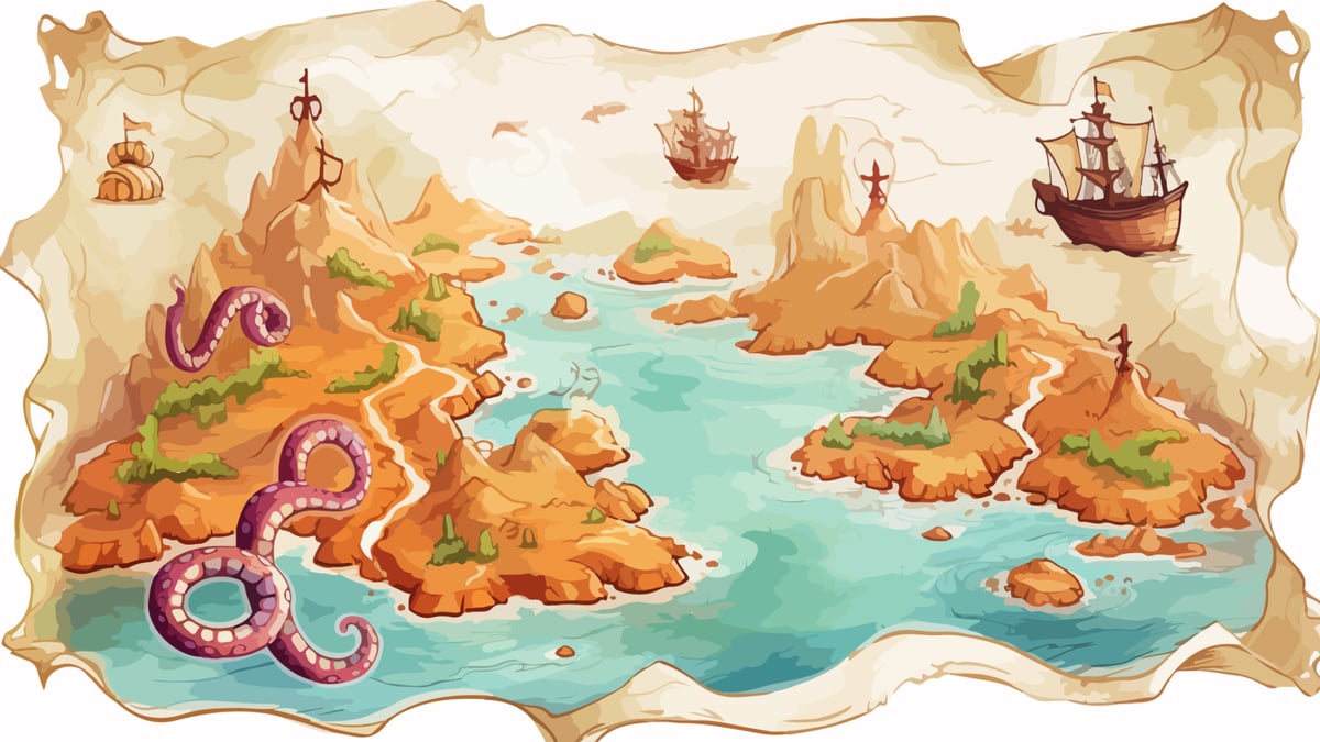 A Busca do Tesouro, história infantil de Gute Nacht