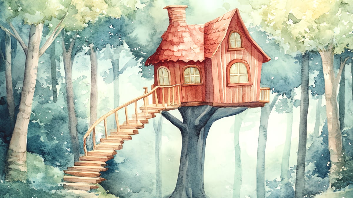 A Cama na Árvore, história infantil de Erwin Moser