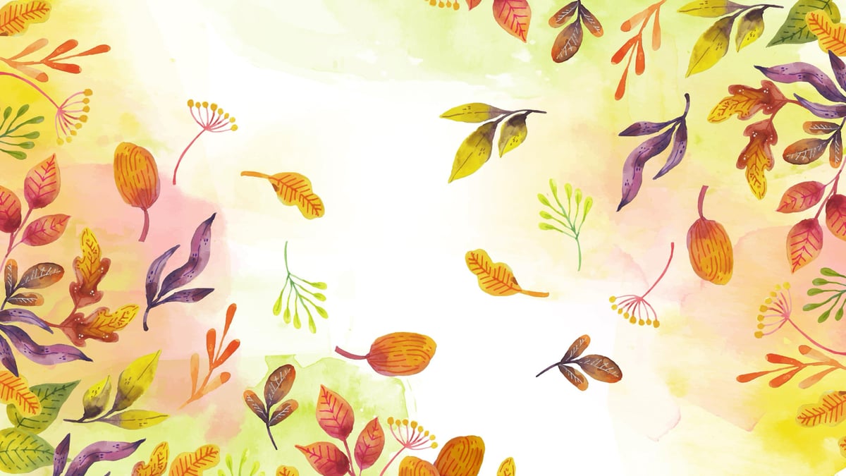 As Cores do outono, história infantil com uma ratinha pintora