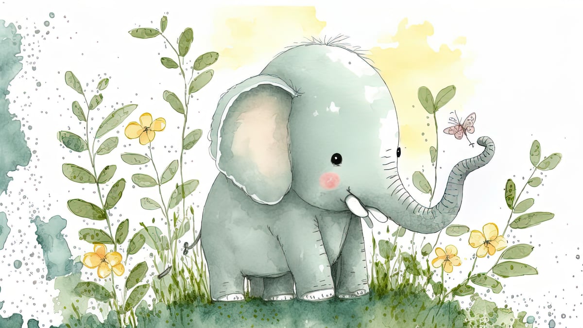 Um Elefante Aventureiro, história infantil de Ana Silva