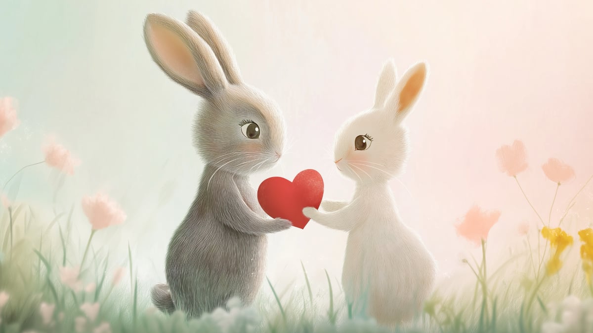 O Coelho Apaixonado, história infantil