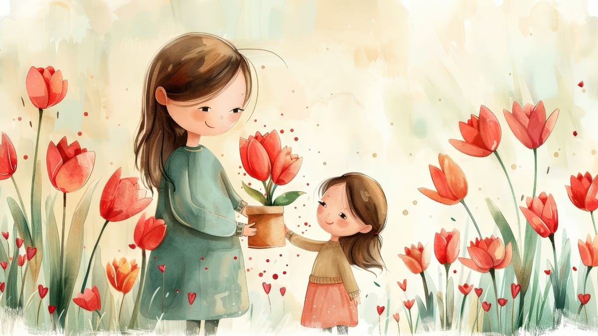 Um presente para a mãe