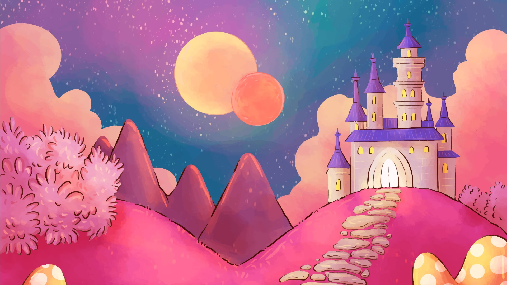 Labirinto de Princesas para crianças