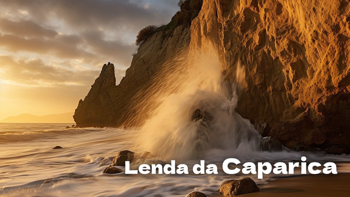 Lenda da Caparica, com a bela jovem e o velho
