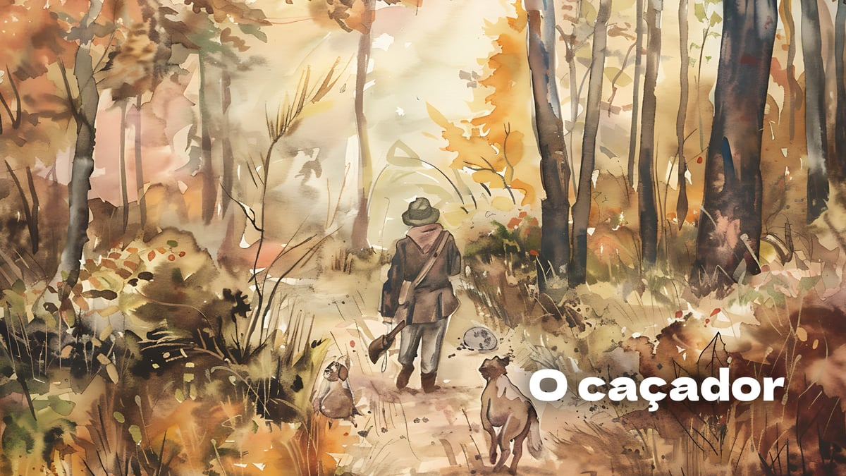 O caçador, legalenga para desenvolver a linguagem das crianças