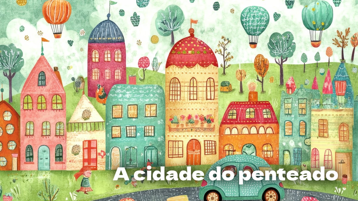 A Cidade do Penteado, lengalenga para crinças