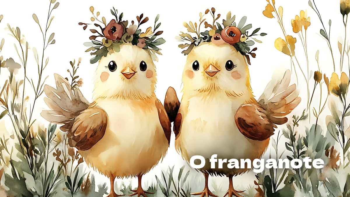 A lengalenga mais divertida sobre o Franganote