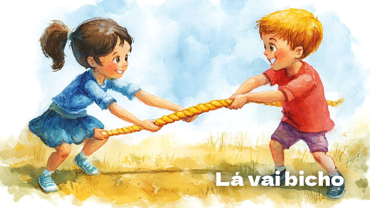 Lá vai o bicho, lengalenga que avós dizem aos netos