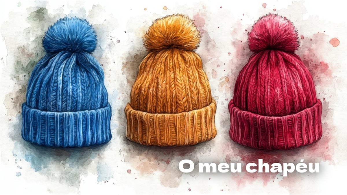 O meu chapéu, lengalenga com três bicos