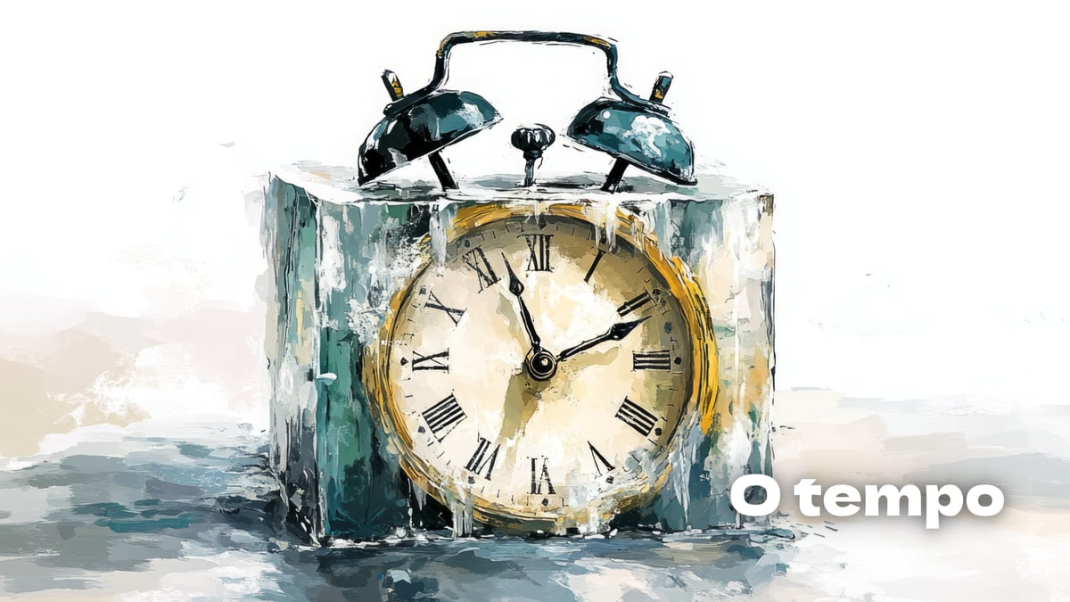 O tempo - lengalenga