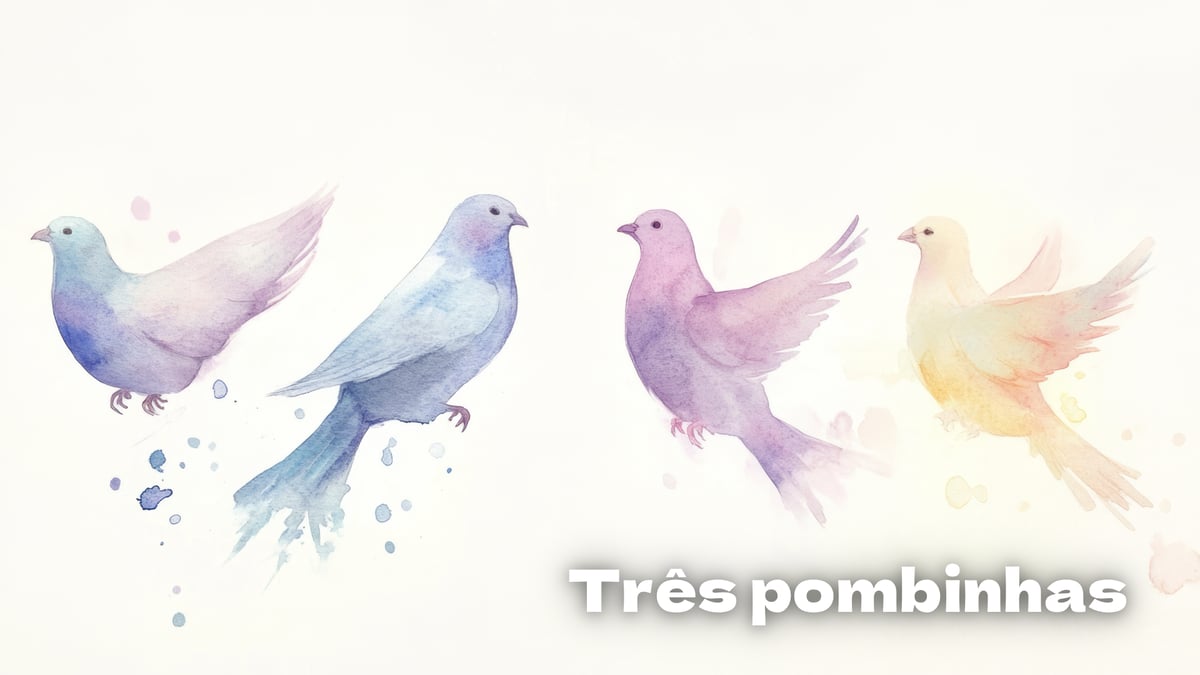 As três pombinhas, lengalenga muito conhecida