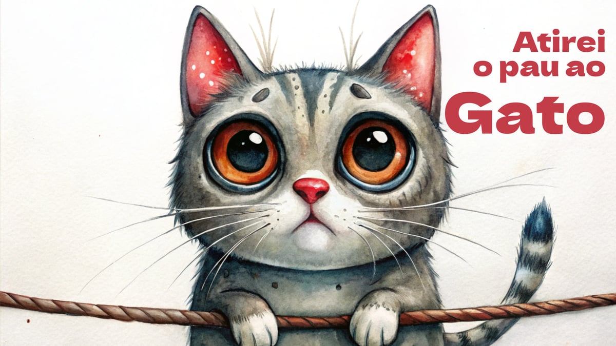 Atirei o pau ao gato (letra e vídeos)