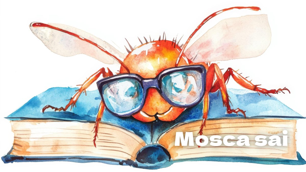 Mosca Sai(música e letra)