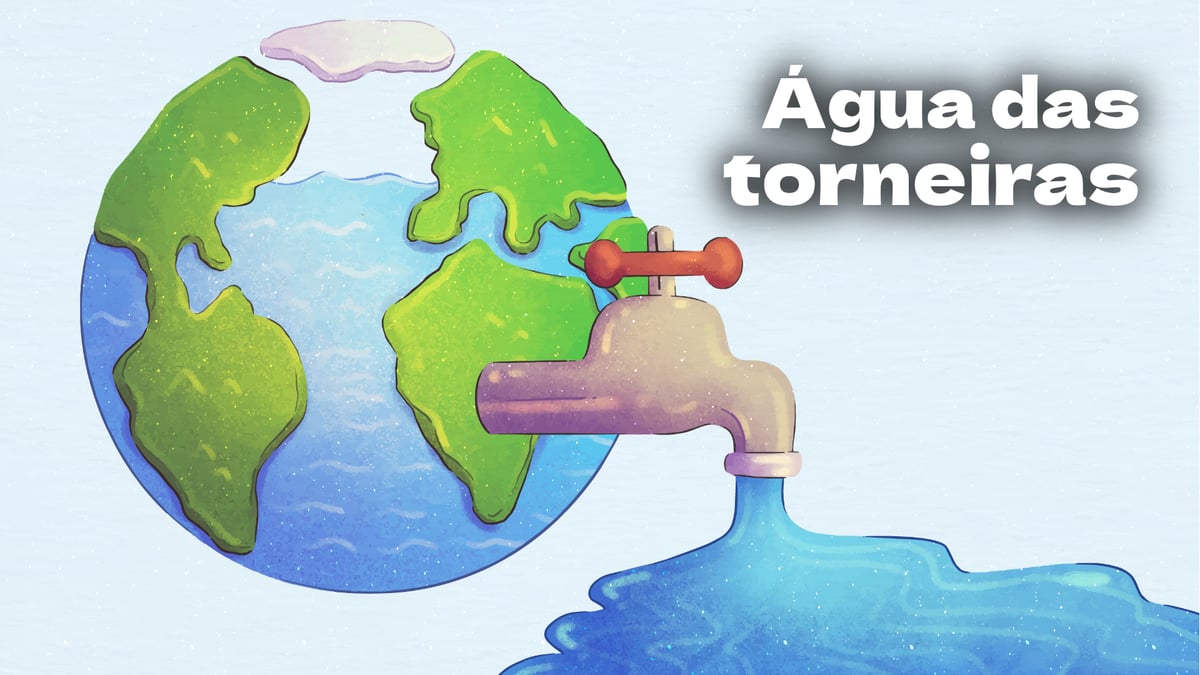 A água das torneiras , música e letra