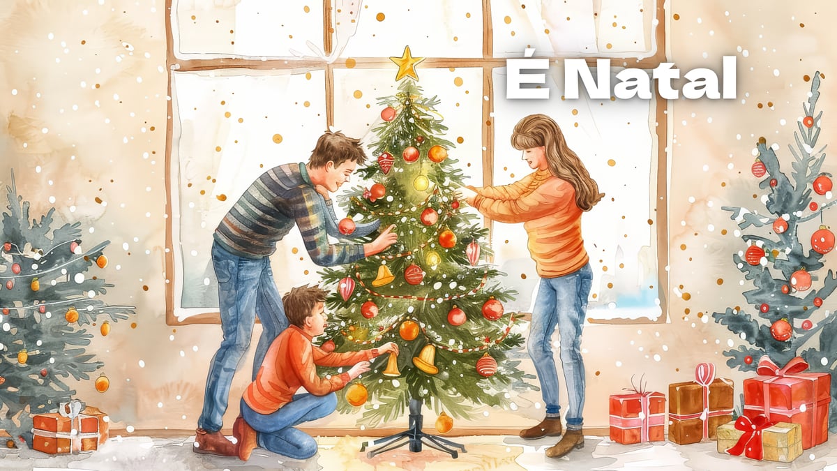 Canção É Natal, é Natal, música e letra