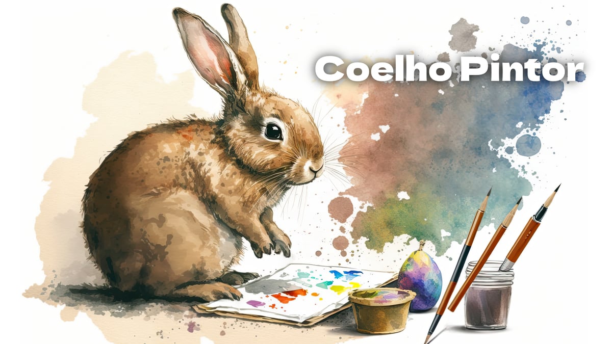 O Coelhinho Pintor, música e letra