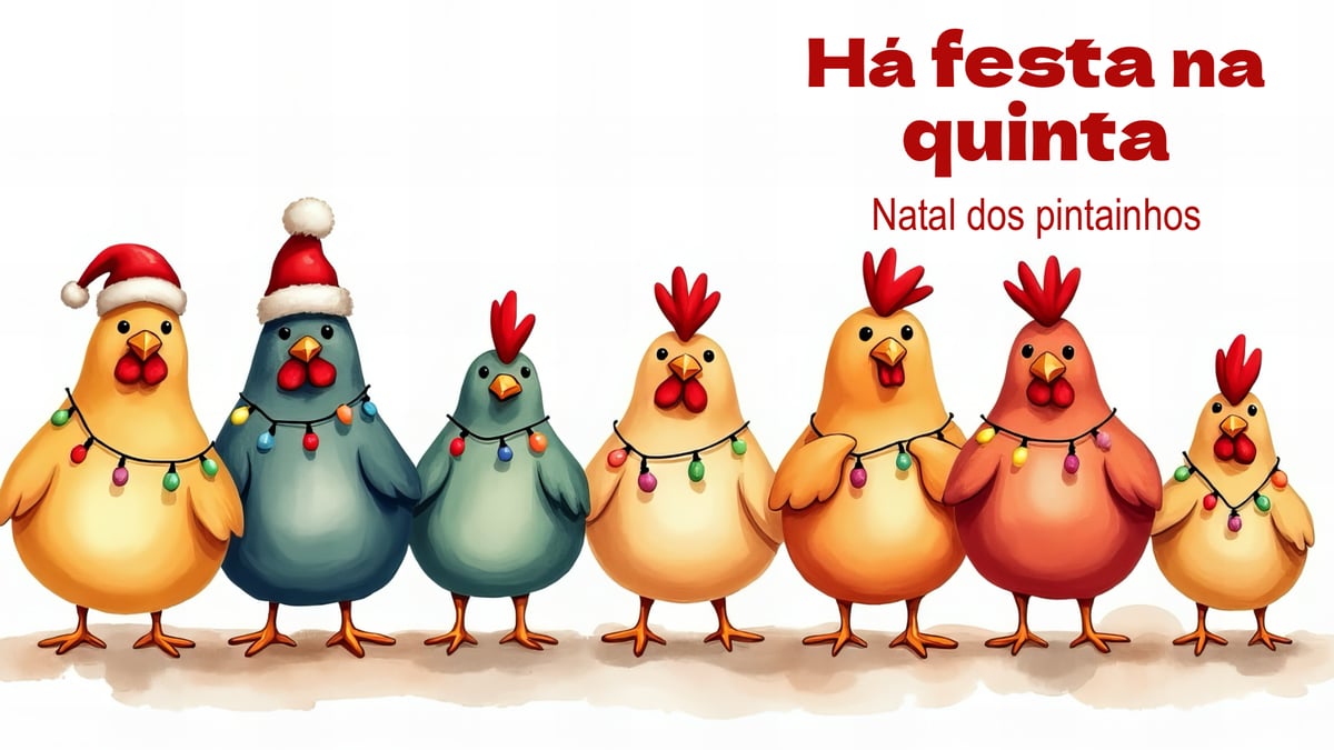 Há Festa Na Quinta, Natal dos Pintainhos, música e letra
