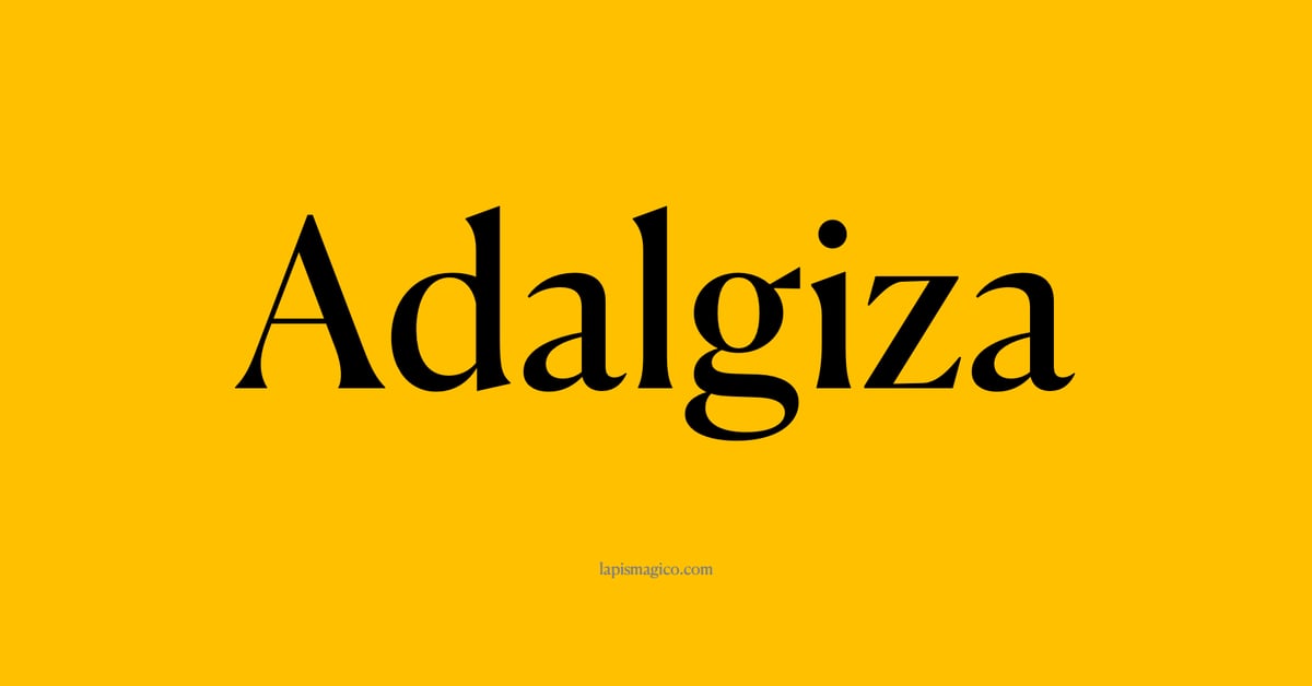 Nome Adalgiza, ficha divertida com pontilhado para crianças