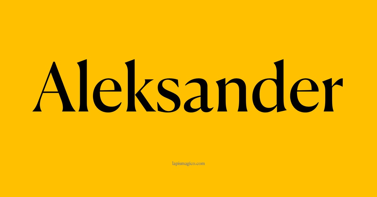 Nome Aleksander, ficha divertida com pontilhado para crianças