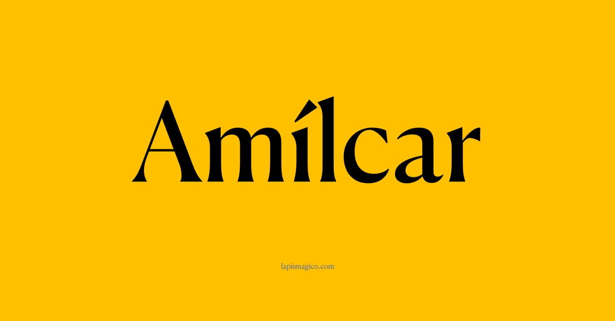 Nome Amílcar, ficha divertida com pontilhado para crianças