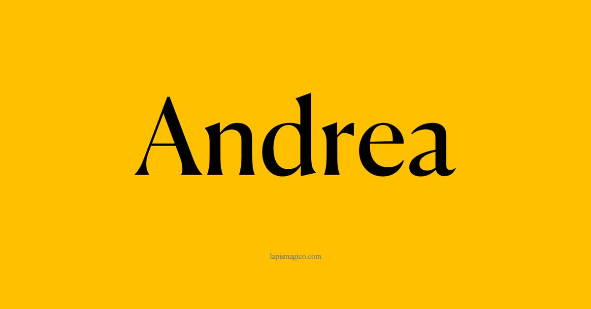 Nome Andrea, ficha divertida com pontilhado para crianças