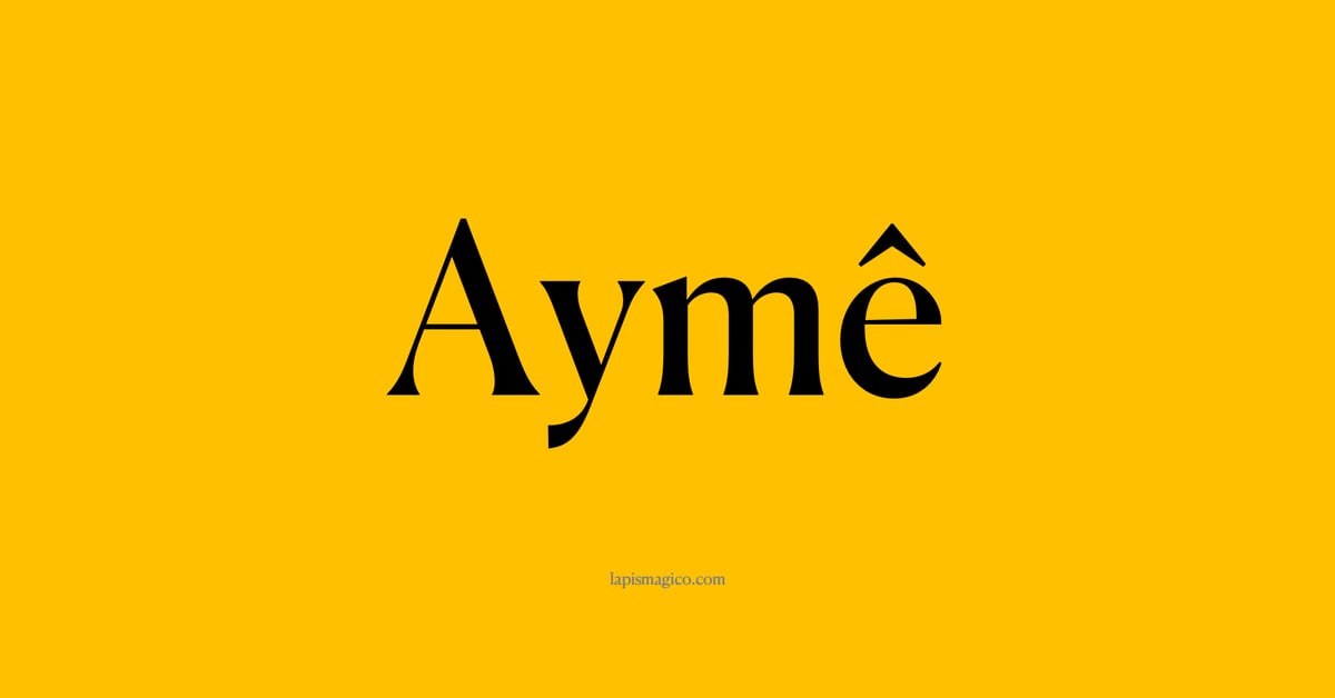 Nome Aymê, ficha divertida com pontilhado para crianças