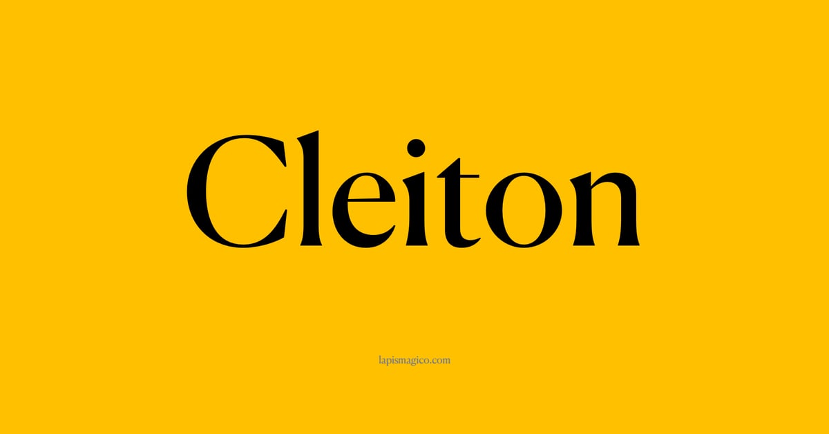 Nome Cleiton, ficha divertida com pontilhado para crianças