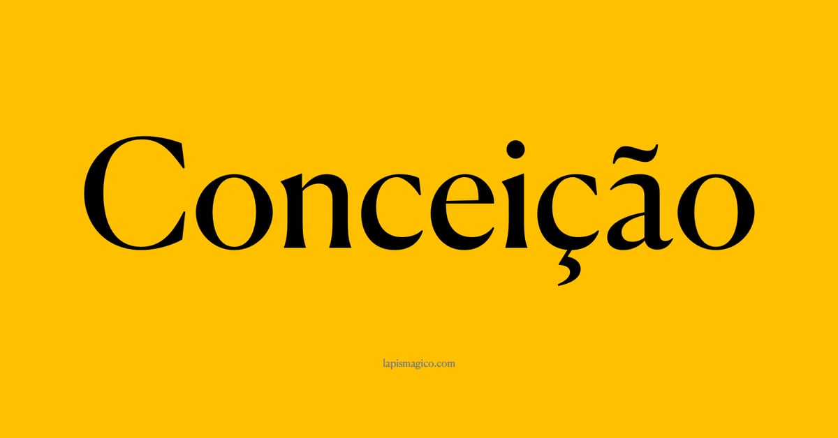 Nome Conceição, ficha divertida com pontilhado para crianças