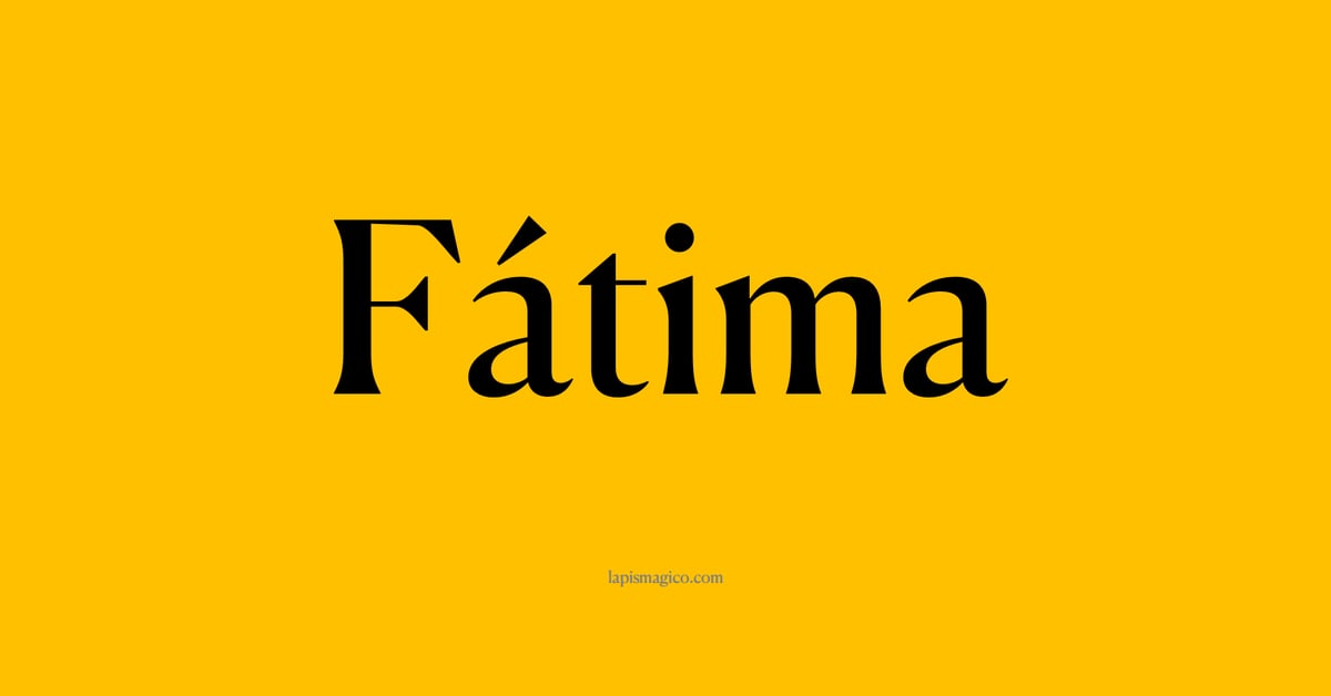 Nome Fátima, ficha divertida com pontilhado para crianças