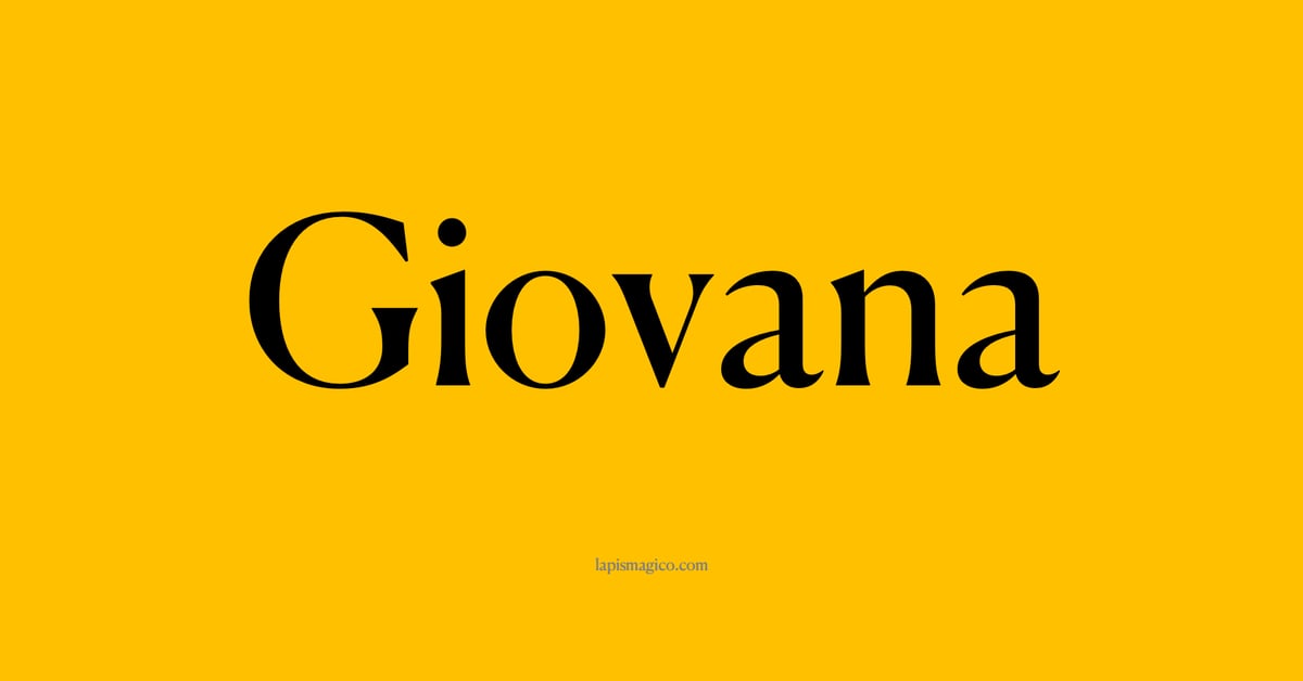 Nome Giovana, ficha divertida com pontilhado para crianças