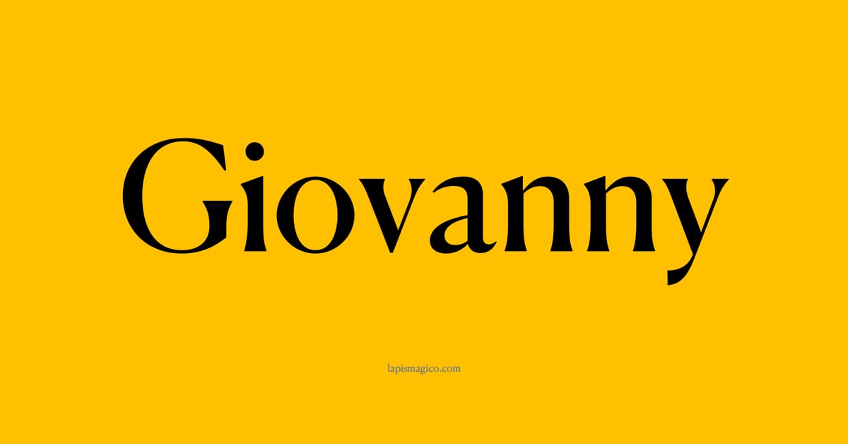 Nome Giovanny, ficha divertida com pontilhado para crianças