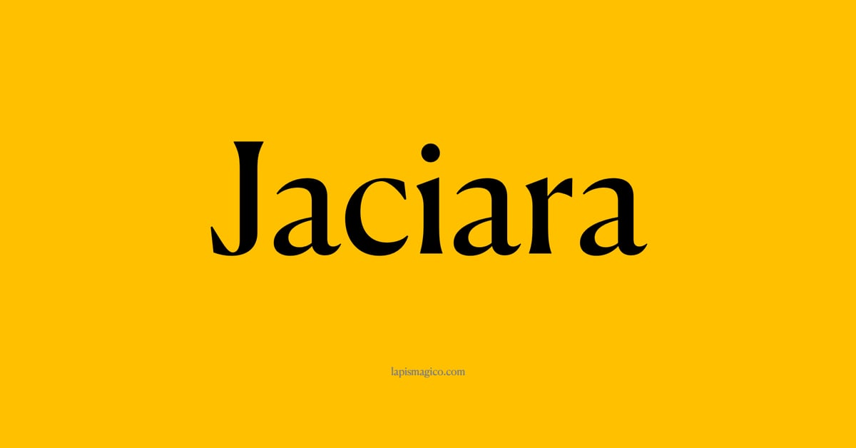 Nome Jaciara, ficha divertida com pontilhado para crianças