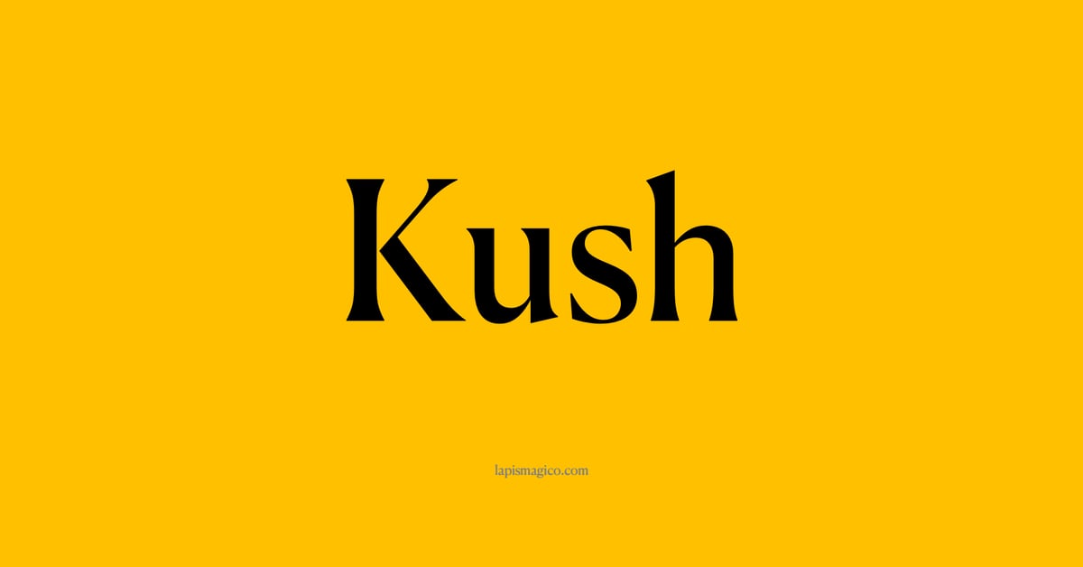 Nome Kush, ficha divertida com pontilhado para crianças