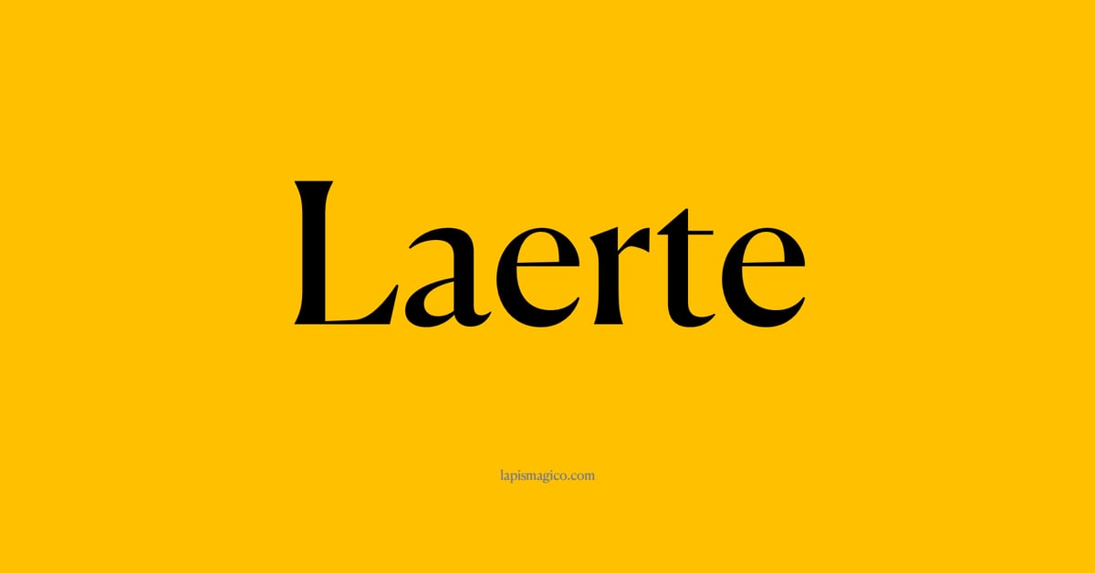 Nome Laerte, ficha divertida com pontilhado para crianças