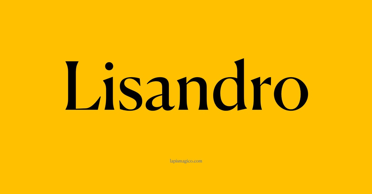 Nome Lisandro, ficha divertida com pontilhado para crianças