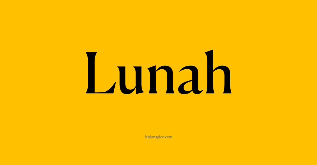 Nome Lunah, ficha divertida com pontilhado para crianças