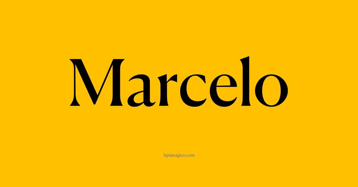 Nome Marcelo, ficha divertida com pontilhado para crianças