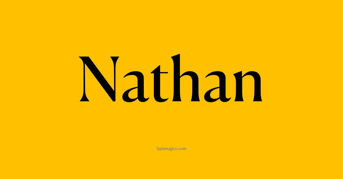 Nome Nathan, ficha divertida com pontilhado para crianças