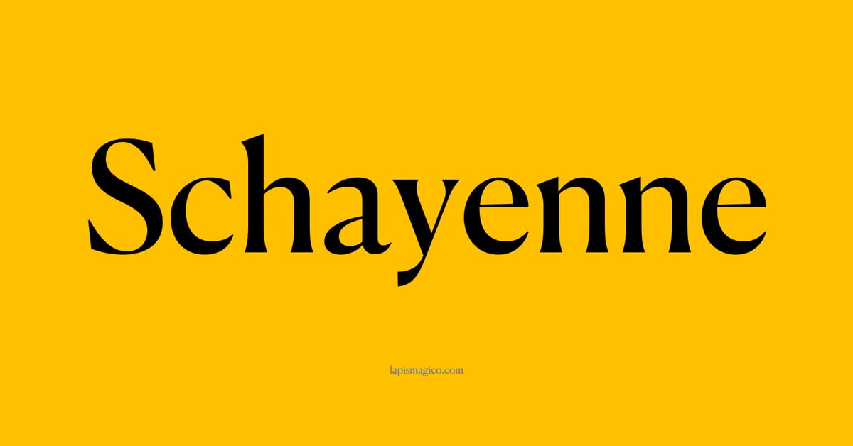 Nome Schayenne, ficha divertida com pontilhado para crianças